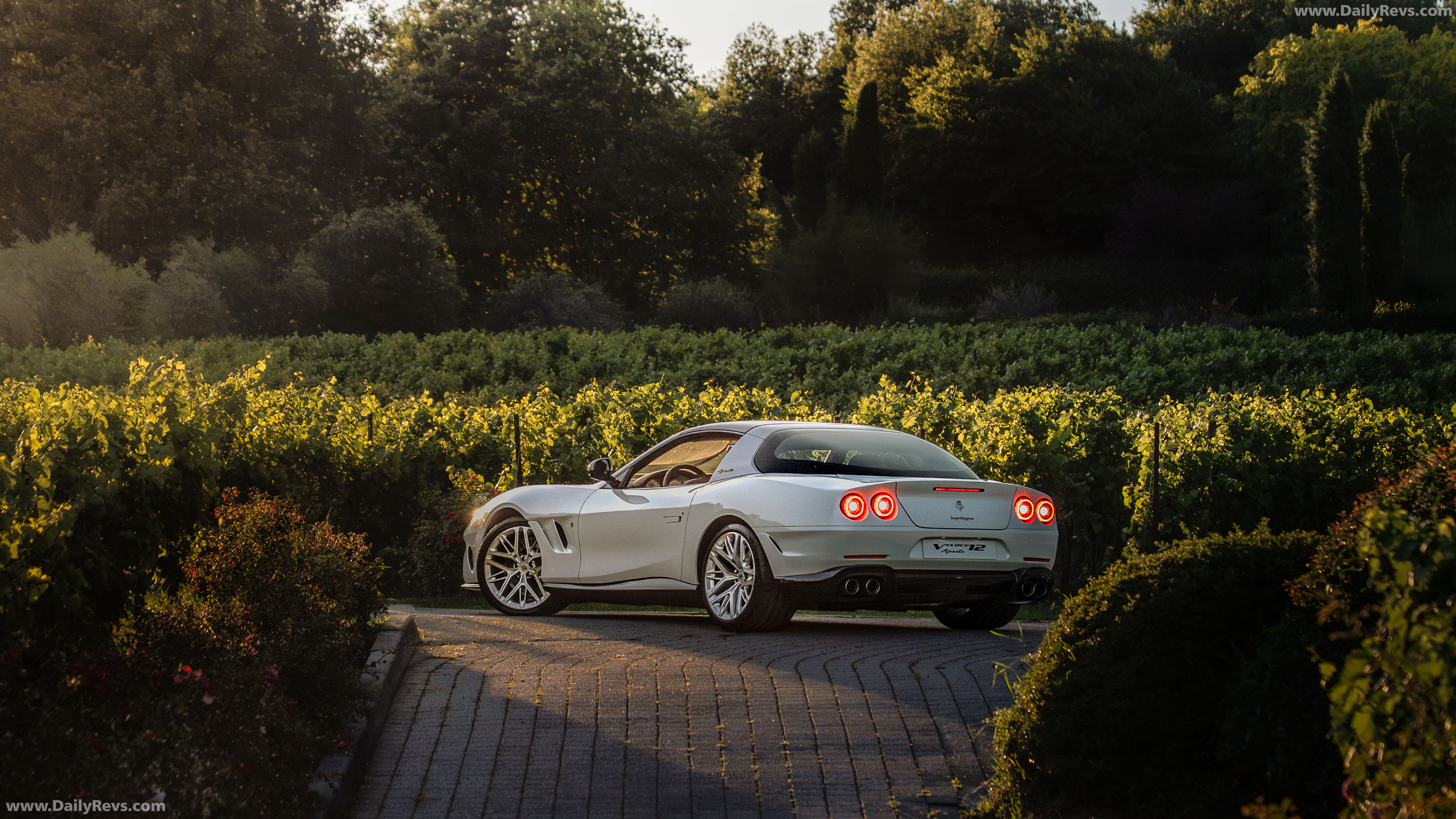 2027 Touring Superleggera Veloce12 Aperta Rear View